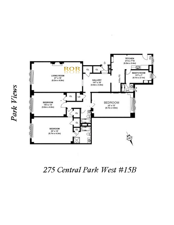 275 Central Park West, Unit 15B Manhattan, NY 10024 - Photo 34 of 34