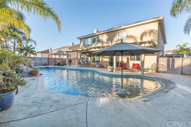 19679 Rotterdam Street Riverside, CA 92508 - Photo 1 of 1 Resort style pool with spa and grotto.