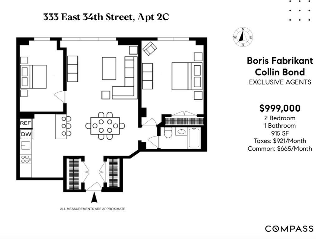 333 East 34th Street, Unit 2C Manhattan, NY 10016 - Photo 9 of 9