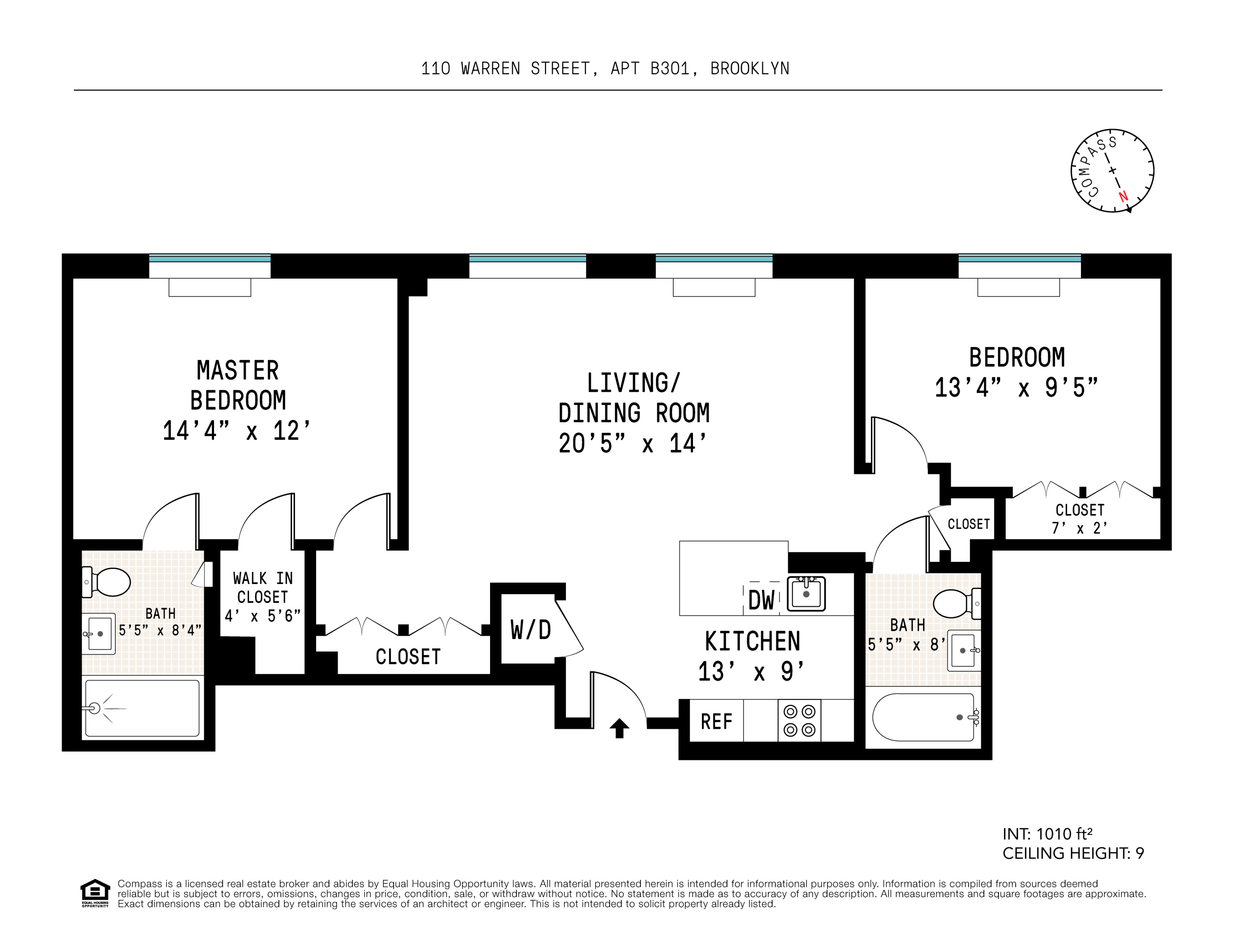 110 Warren Street, Unit B301 Brooklyn, NY 11201 - Photo 13 of 13