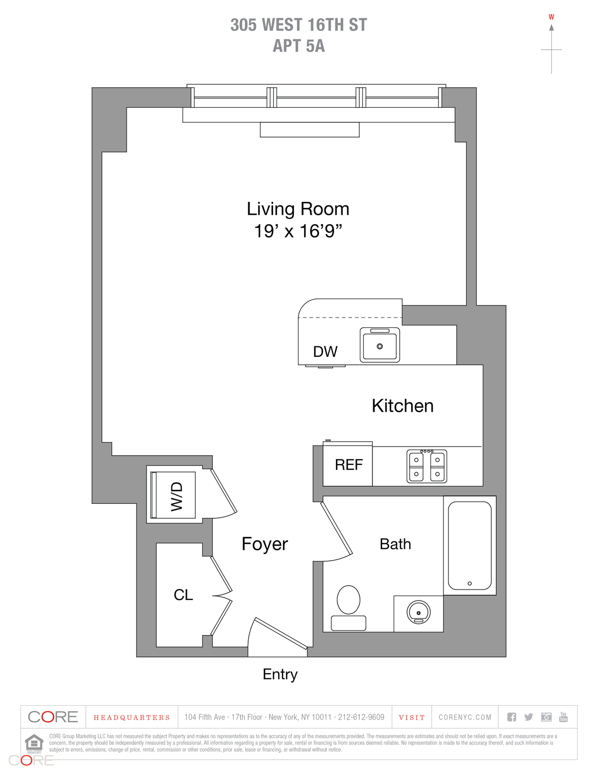 305 West 16th Street, Unit 5A Manhattan, NY 10011 - Photo 8 of 8