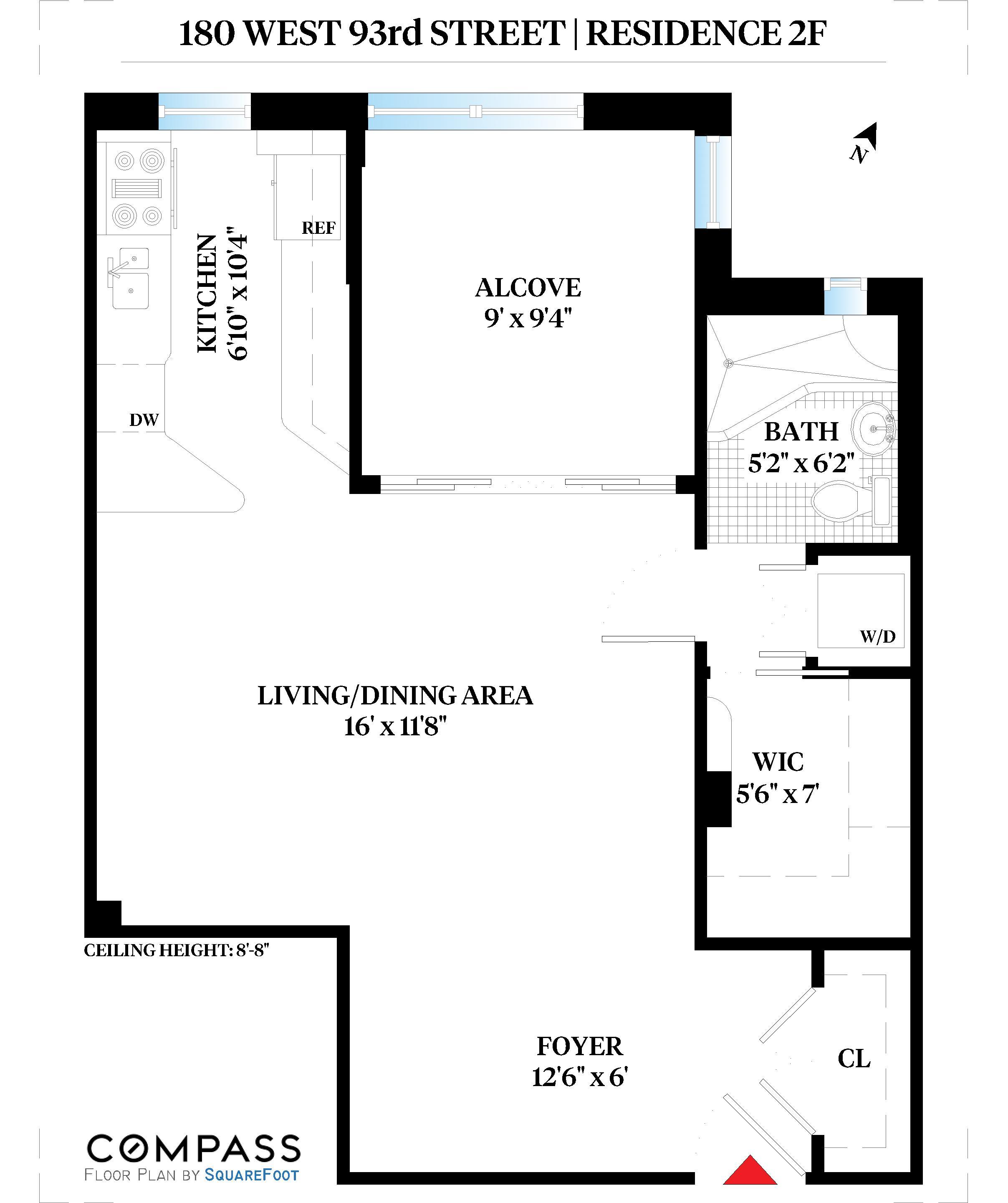 180 West 93rd Street, Unit 2F Manhattan, NY 10025 - Photo 8 of 8