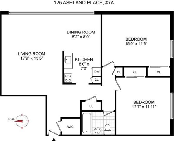 $699,000 | 115 Ashland Place, Unit 3A | Fort Greene