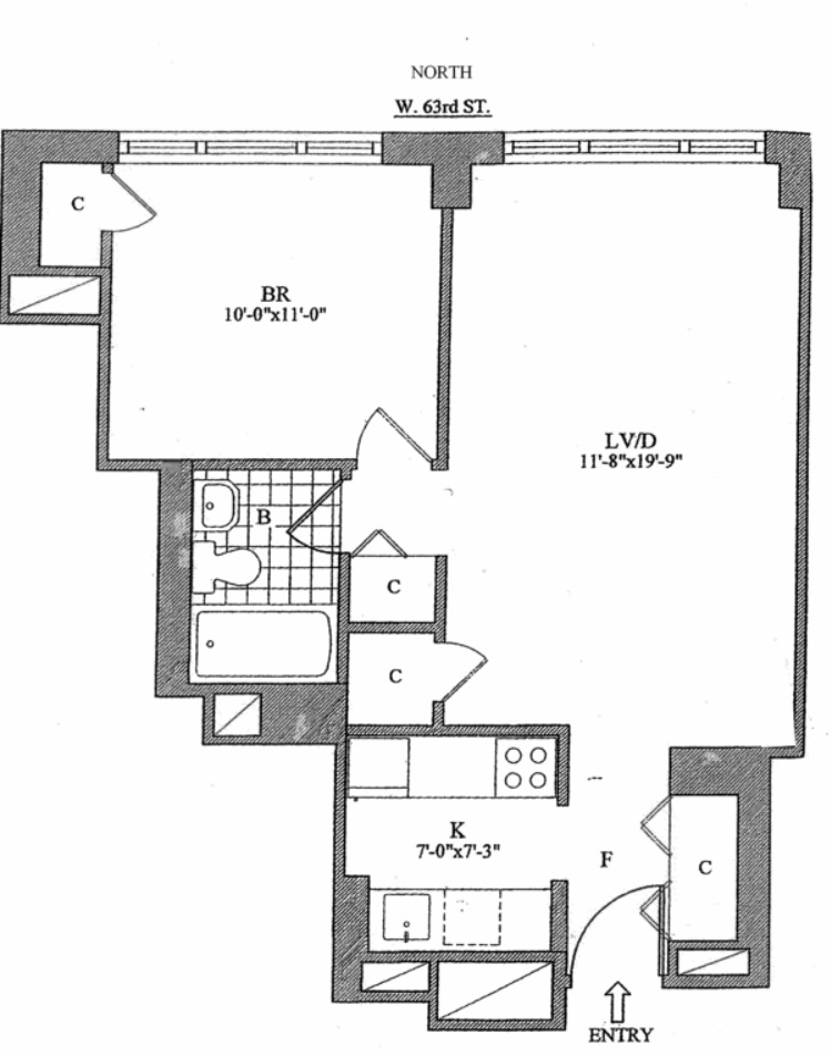 30 West 63rd Street, Unit 7O Manhattan, NY 10023 - Photo 5 of 5