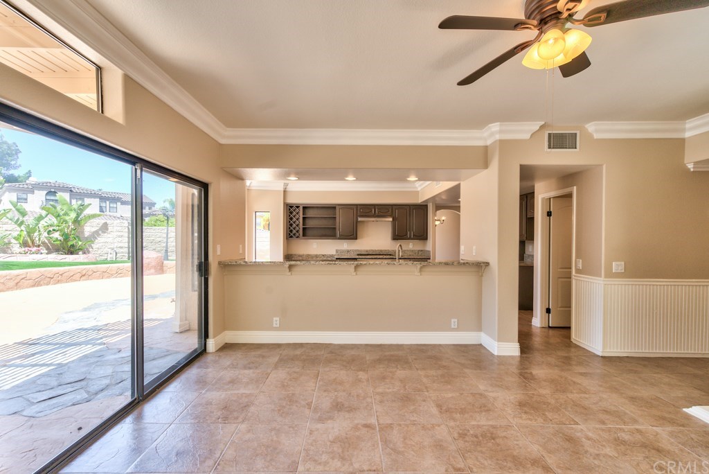 3086 Diamondview Circle Corona, CA 92882 - Photo 13 of 66 View of the kitchen and the family room.