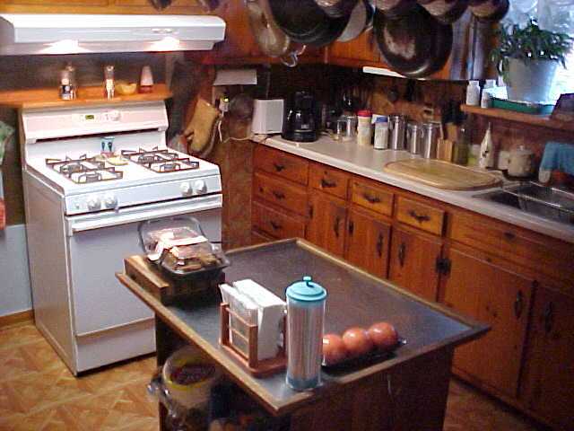 3924 Brompton Road Memphis, TN 38118 - Photo 3 of 9 Kitchen area with island & pot racks above island.