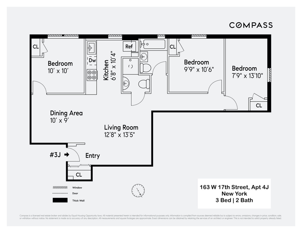 163 West 17th Street, Unit 4J Manhattan, NY 10011 - Photo 8 of 9