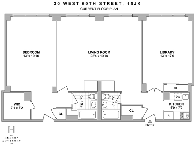 30 West 60th Street, Unit 15JK Manhattan, NY 10023 - Photo 8 of 9