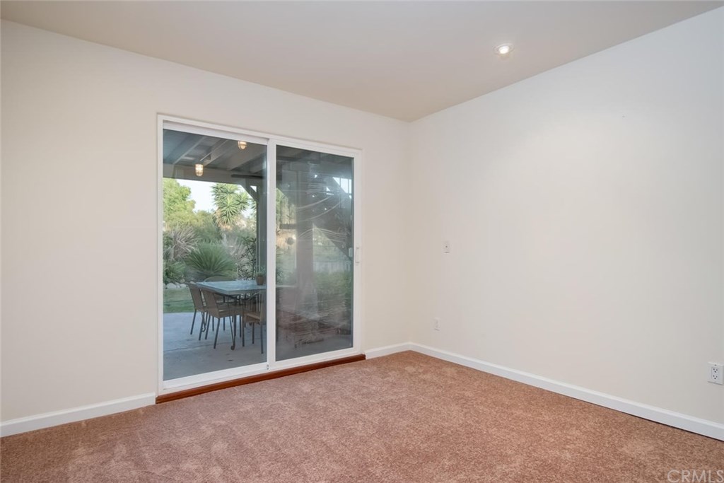 34096 El Contento Dana Point, CA 92629 - Photo 21 of 43 Newly carpeted master bedroom with recessed lighting w/ dimmer switch and teak threshold on sliding door.