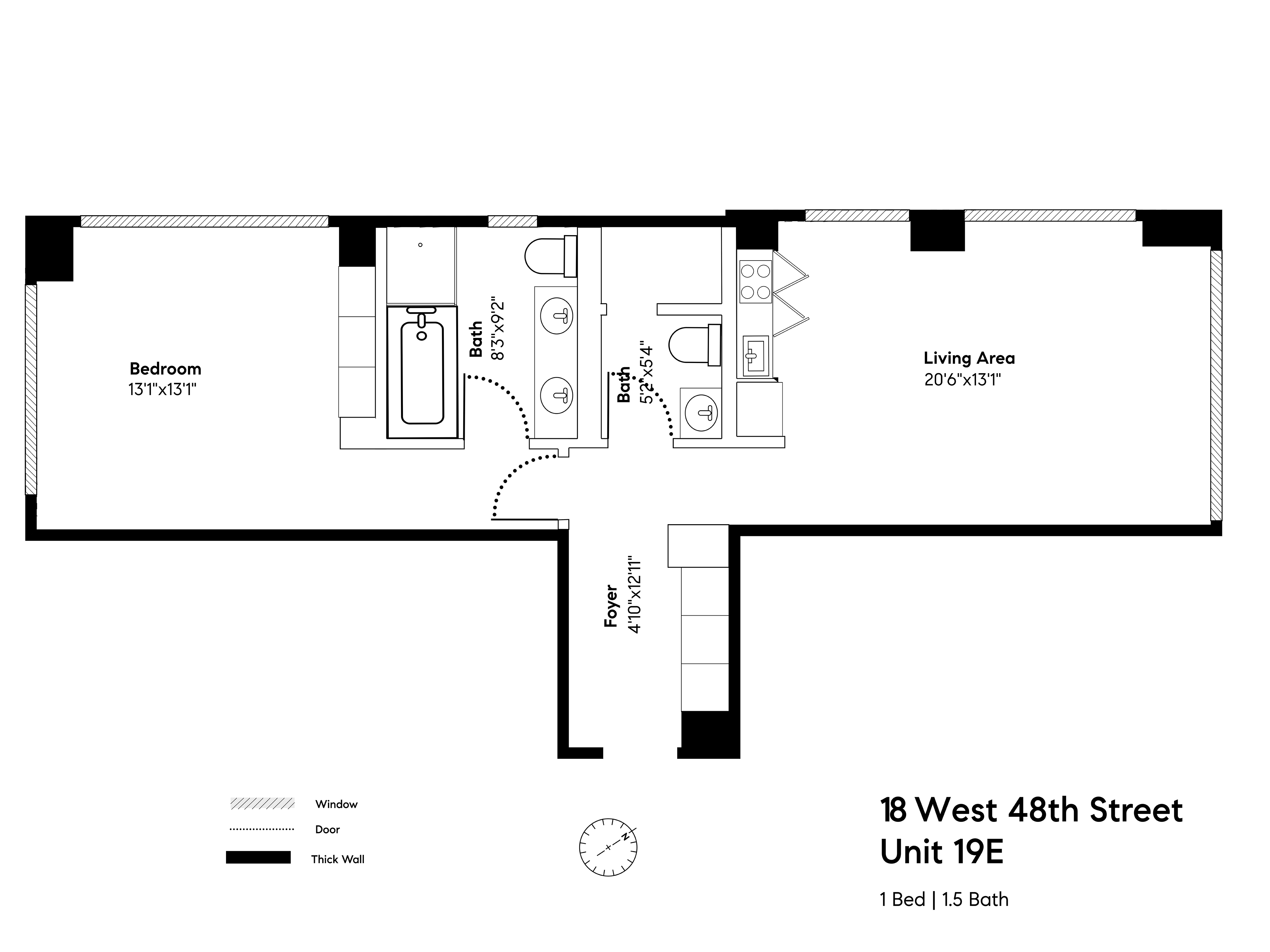 18 West 48th Street, Unit 19E Manhattan, NY 10036 - Photo 14 of 14