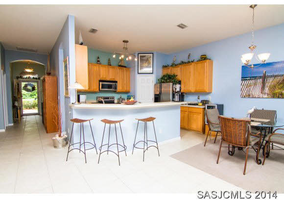 1861 Keswick Road St. Augustine, FL 32084 - Photo 6 of 21 Spacious Kitchen & Bkfst Bar