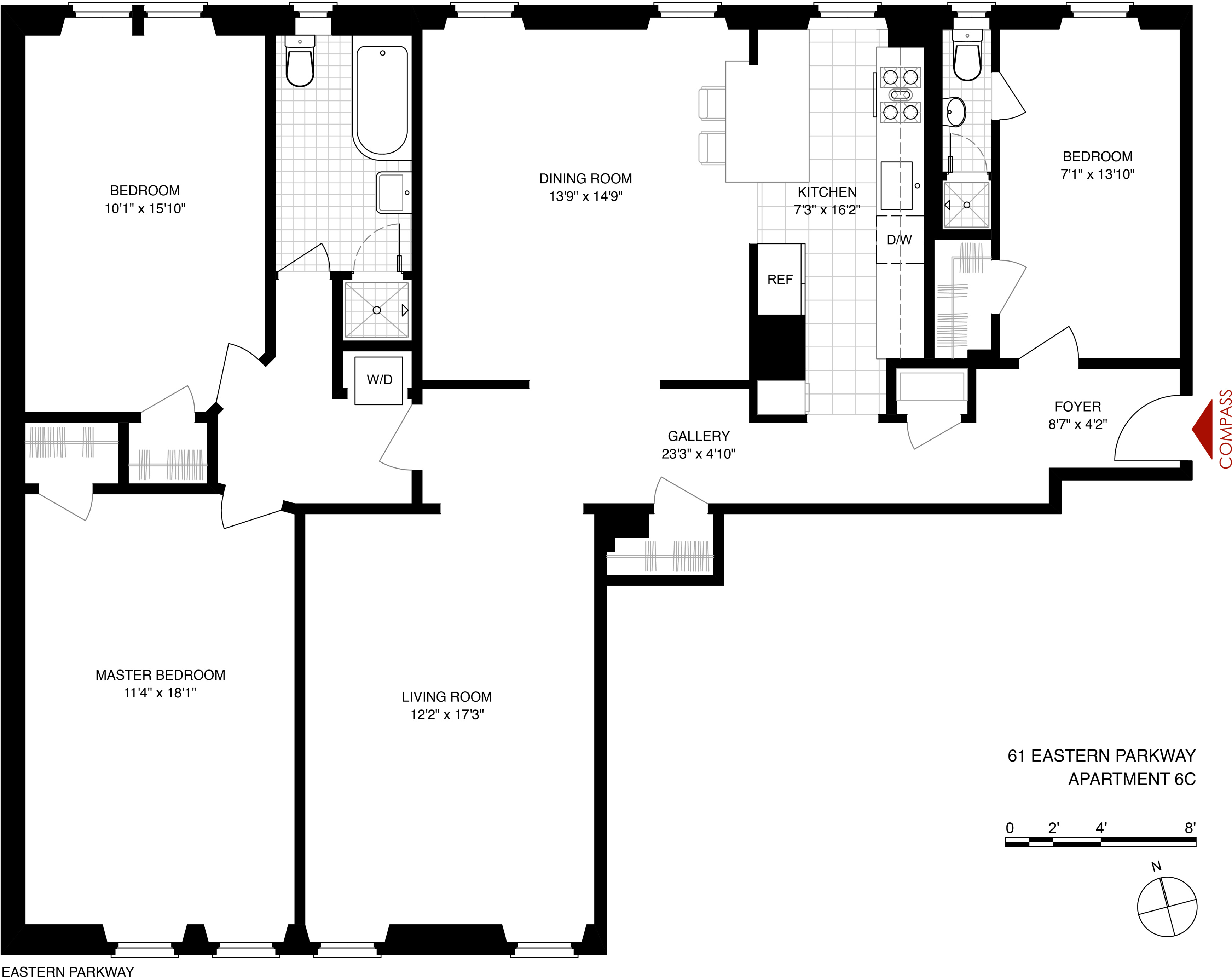 61 Eastern Parkway, Unit 6C Brooklyn, NY 11238 - Photo 9 of 9