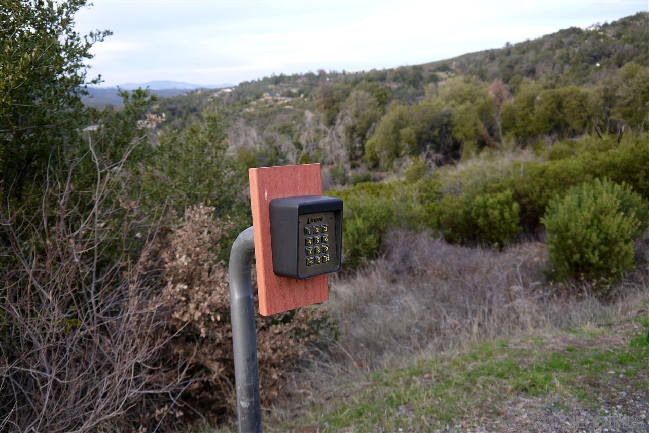5753 Mount Meadow Road Julian, CA 92036 - Photo 6 of 25 Key pad at second gate. Gates are currently, permanently opened. Drive through this gate.
