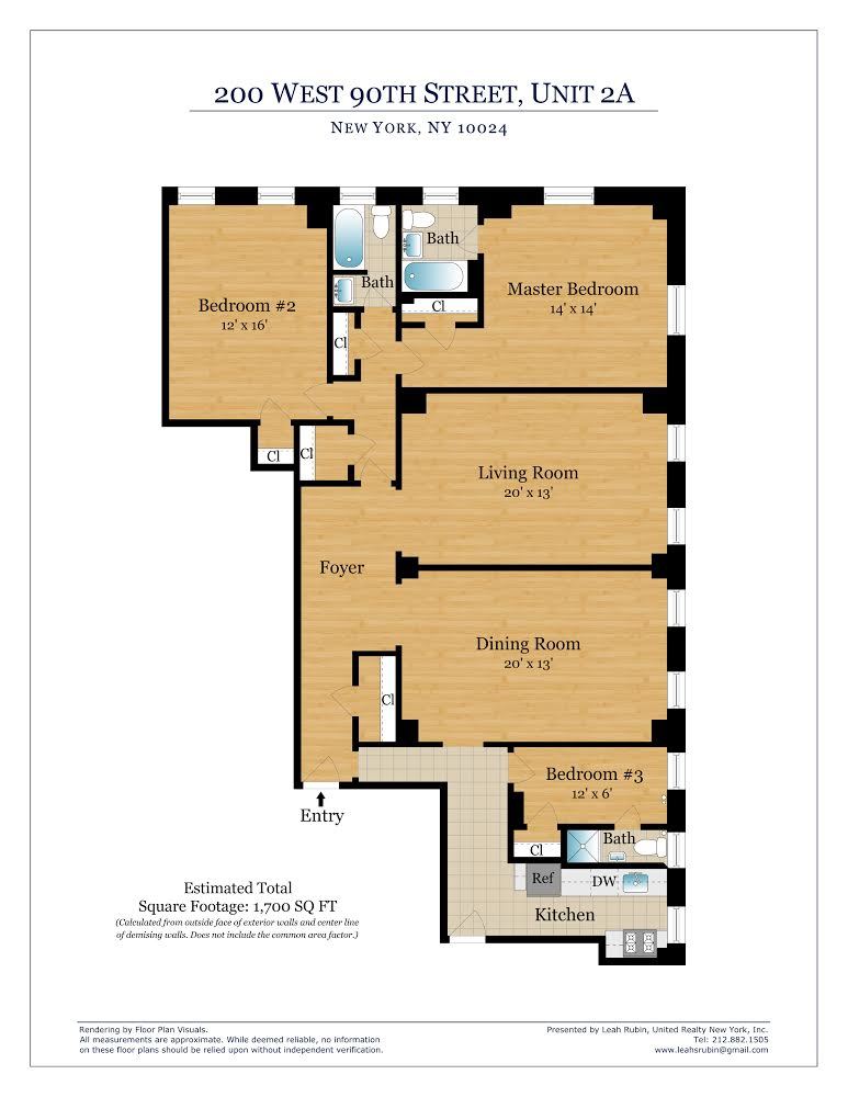 200 West 90th Street, Unit 2A Manhattan, NY 10024 - Photo 1 of 2