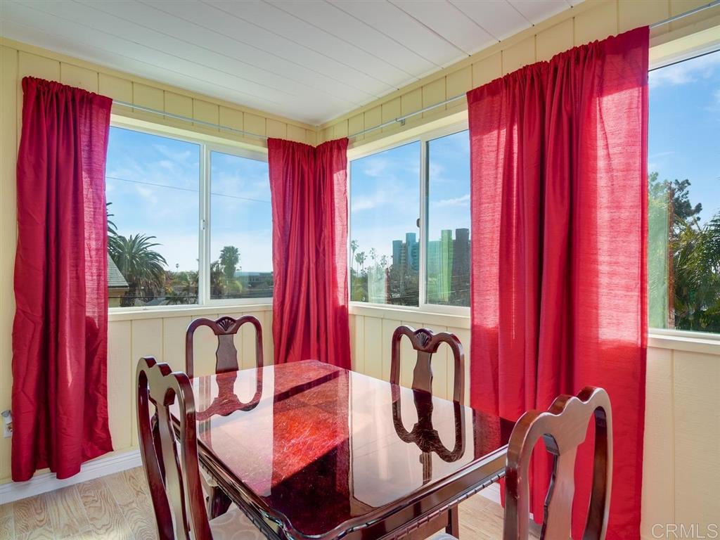 Ocean views from this elevated room with south and western exposure