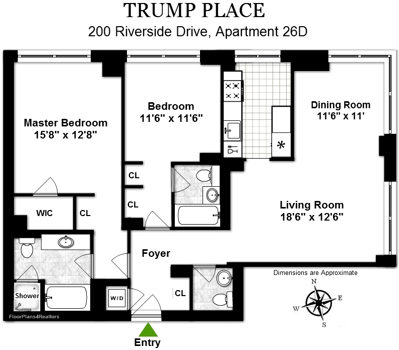 200 Riverside Boulevard, Unit 26D Manhattan, NY 10069 - Photo 6 of 6