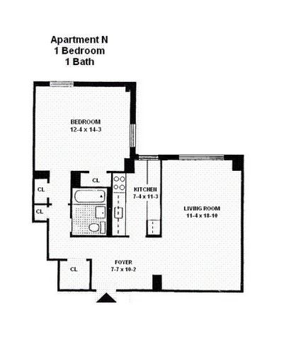 $2,500 | 191 Willoughby Street, Unit 5N | Downtown Brooklyn