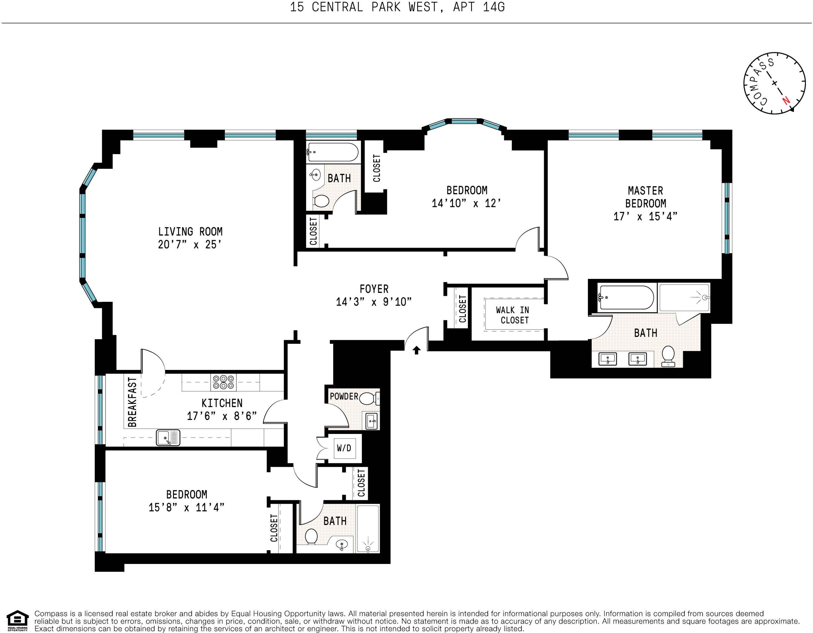 15 Central Park West, Unit 14G Manhattan, NY 10023 - Photo 15 of 15