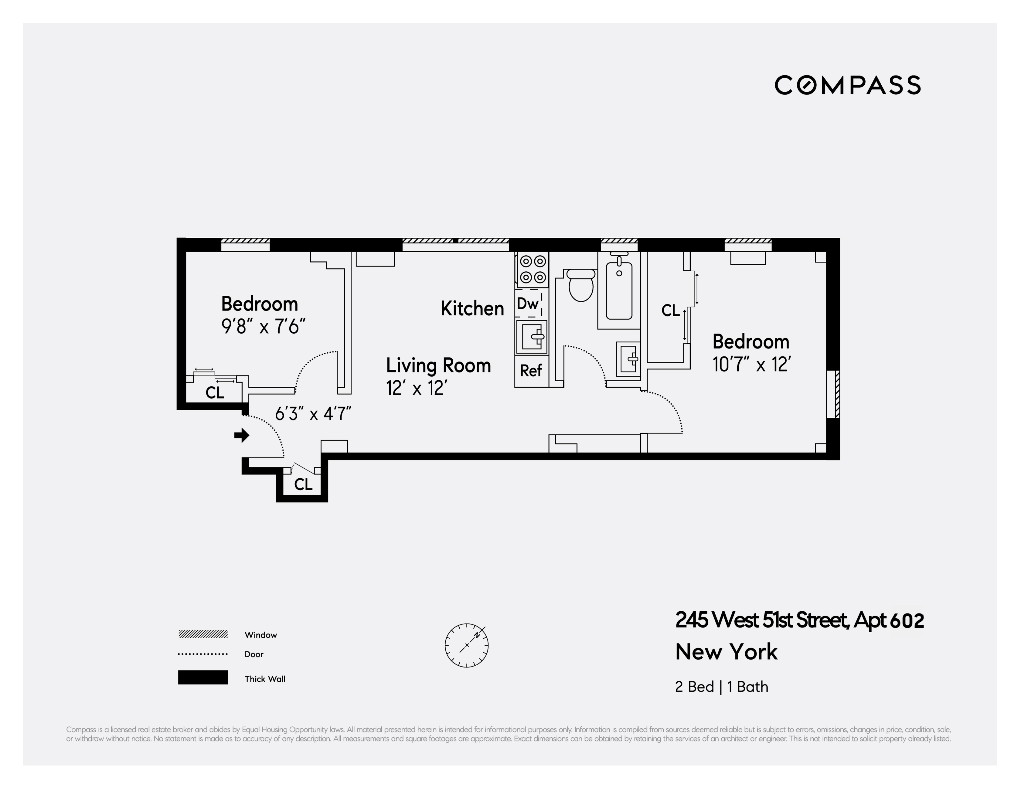 245 West 51st Street, Unit 602 Manhattan, NY 10019 - Photo 8 of 8