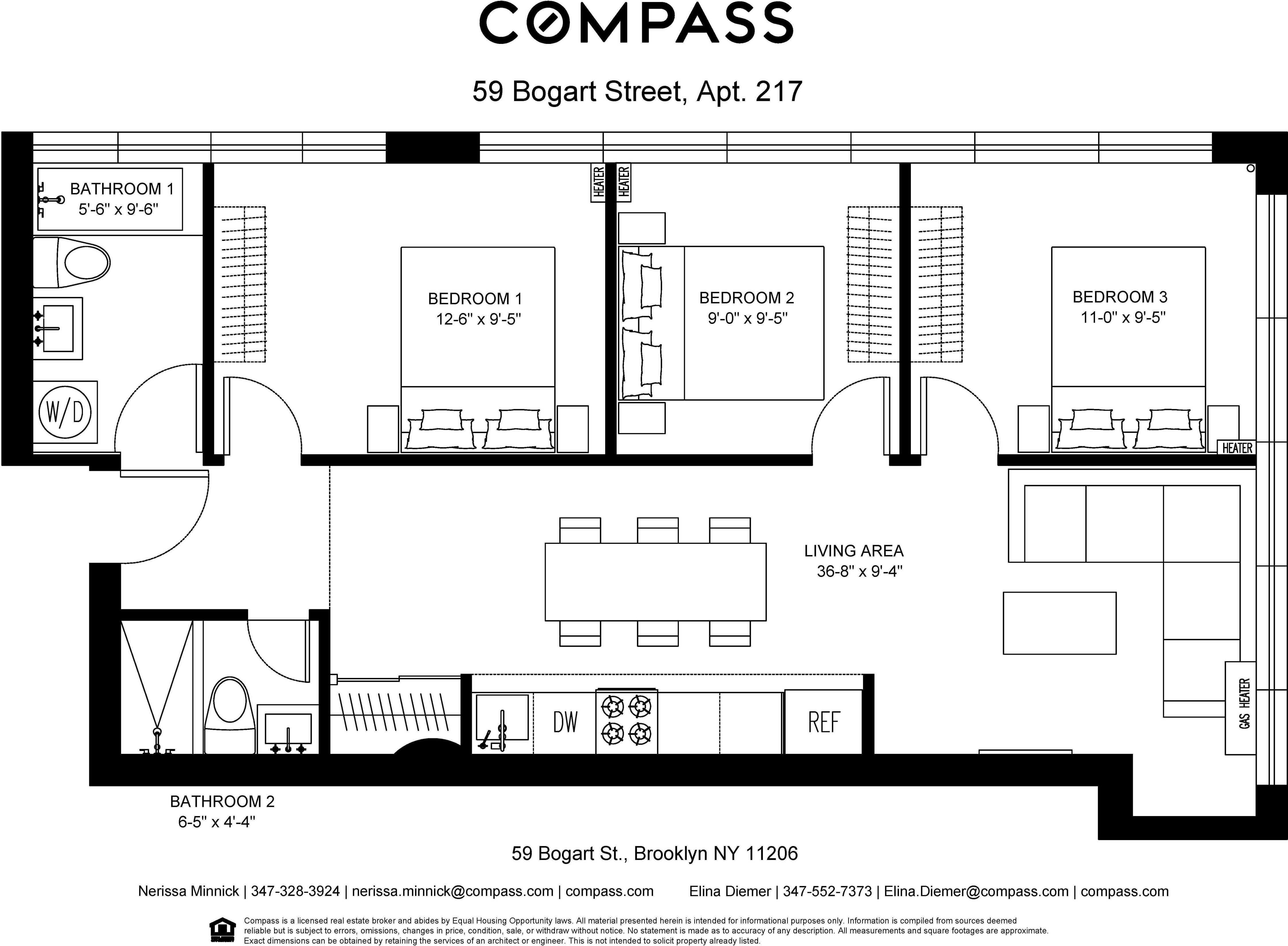 59 Bogart Street, Unit 217 Brooklyn, NY 11206 - Photo 18 of 18