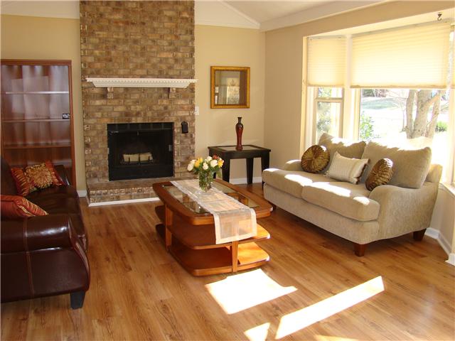 309 View Ridge Drive Goodlettsville, TN 37072 - Photo 11 of 19 Large firelit living room, warm your toes by the fire