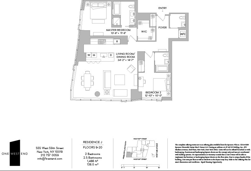 1 West End Avenue, Unit 15J Manhattan, NY 10023 - Photo 7 of 7