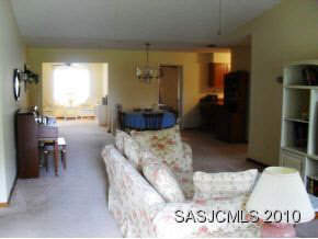 547 Gentian Road St. Augustine, FL 32086 - Photo 6 of 24 living room/dining room