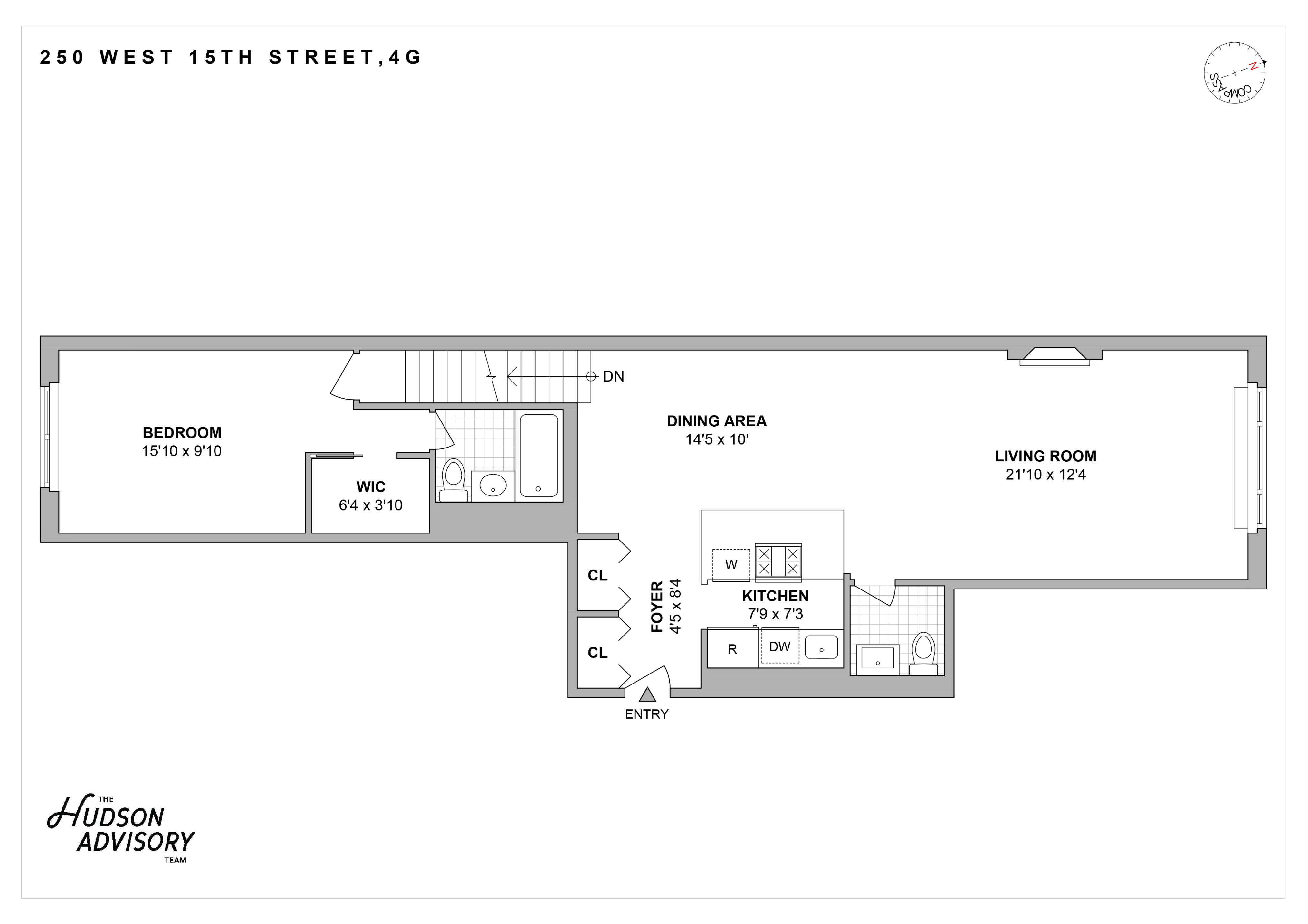 250 West 15th Street, Unit 4G Manhattan, NY 10011 - Photo 8 of 8