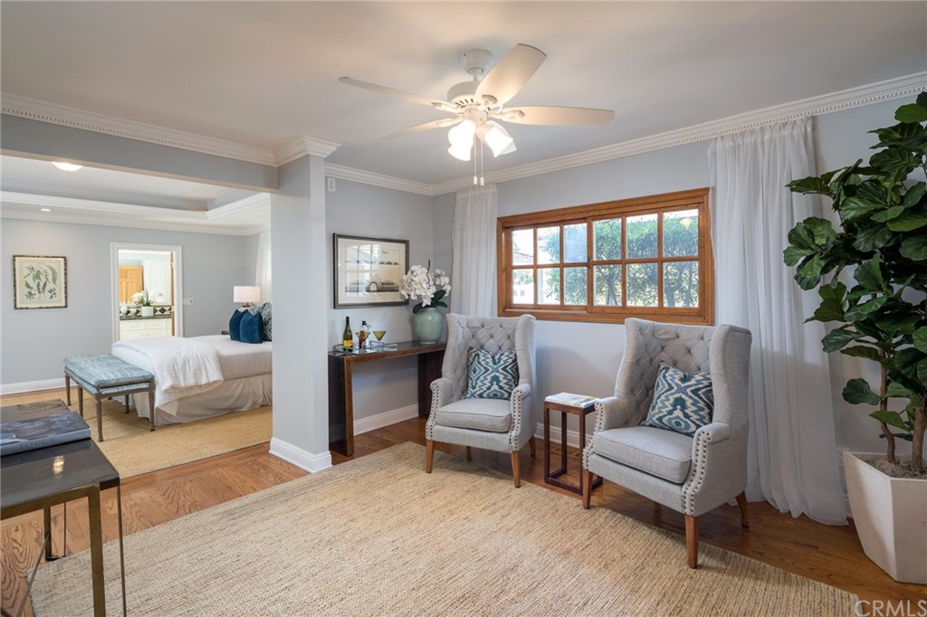 1437 La Perla Avenue Long Beach, CA 90815 - Photo 14 of 43 Adult retreat area in the master bedroom.