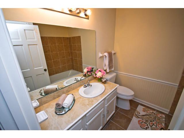 328 Taraview Road Collierville, TN 38017 - Photo 12 of 13 downstairs 2nd bath. Wall Tile and freshly painted ceiling, trim and walls.
