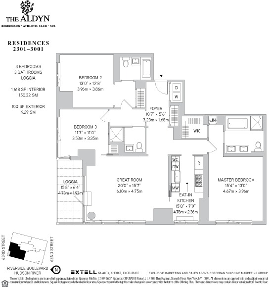 60 Riverside Boulevard, Unit 2701 Manhattan, NY 10069 - Photo 4 of 4