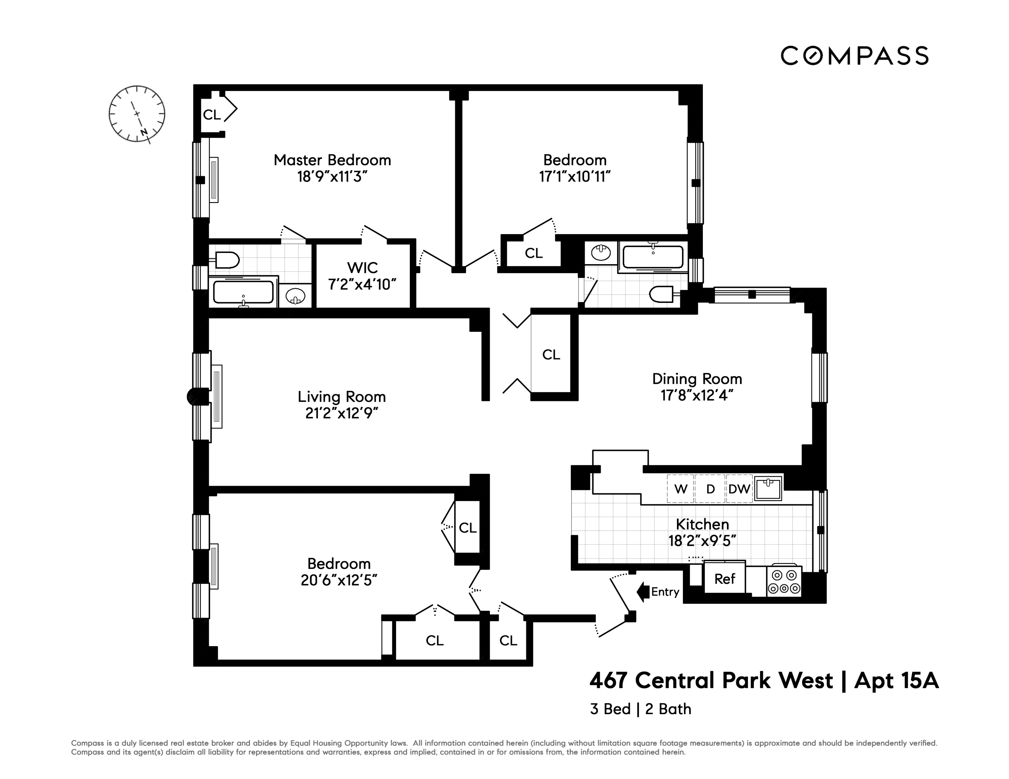 467 Central Park West, Unit 15A Manhattan, NY 10025 - Photo 7 of 7