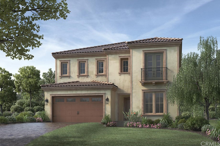 12044 Ricasoli Way Porter Ranch, CA 91326 - Photo 1 of 1 Front Elevation: Spanish Colonial. Photo of artist rendering not actual home for sale.