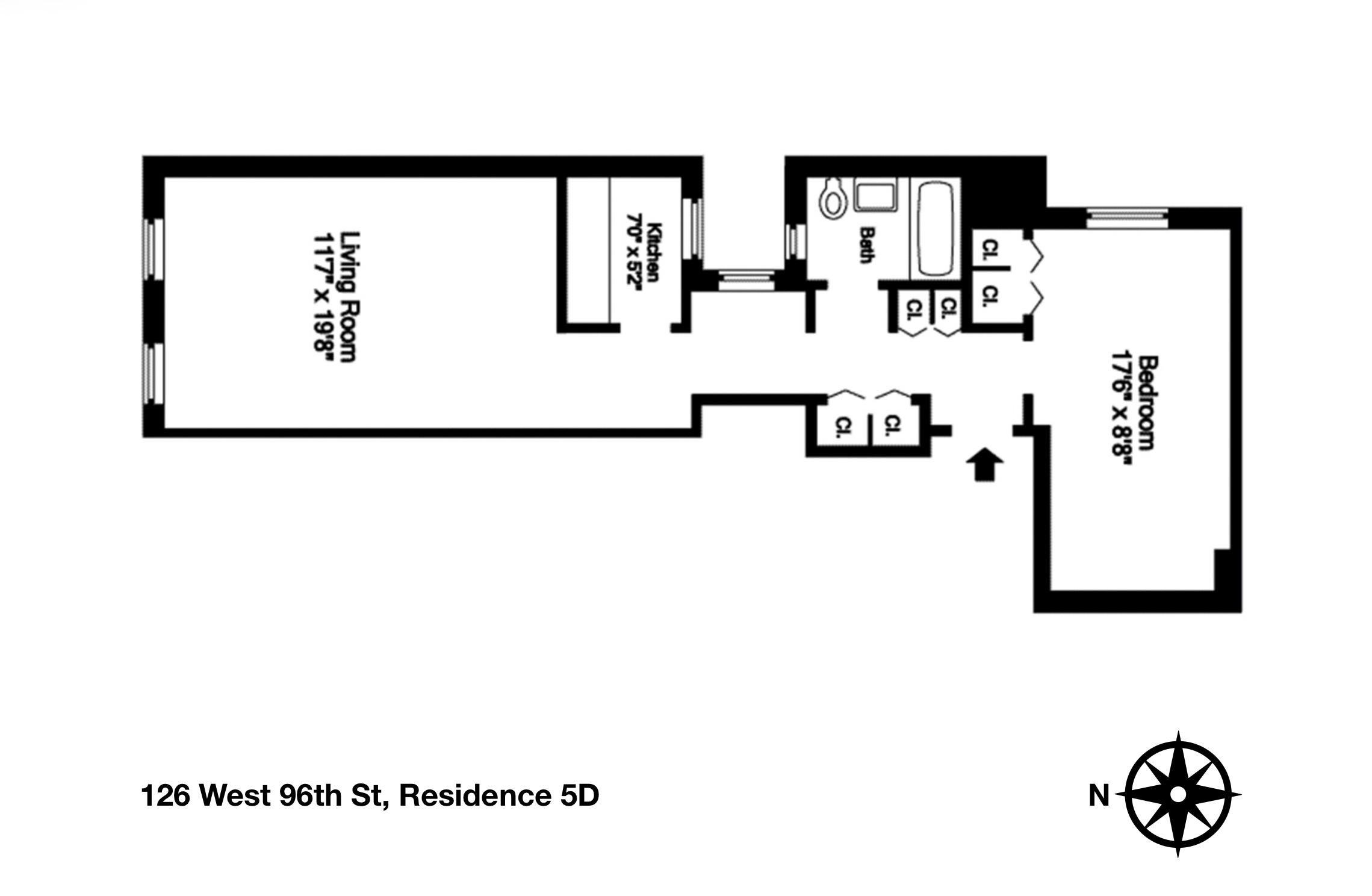 126 West 96th Street, Unit 5D Manhattan, NY 10025 - Photo 6 of 10