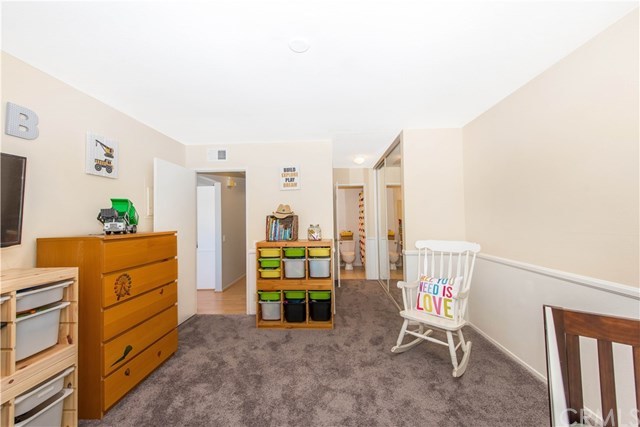 131 Remington, Unit 239 Irvine, CA 92620 - Photo 24 of 36 Direct access to the hall bath from the secondary bedroom makes it a perfect dual master set-up!