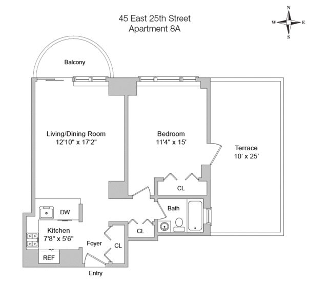 45 East 25th Street, Unit 8A Manhattan, NY 10010 - Photo 7 of 7