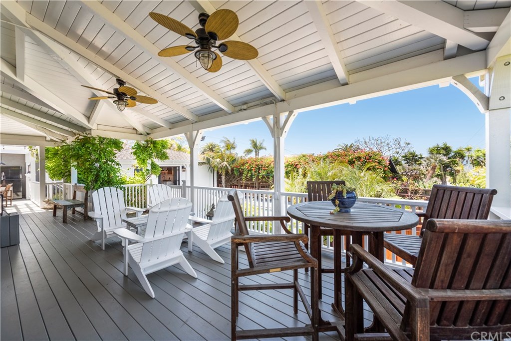 435 Agate Street Laguna Beach, CA 92651 - Photo 3 of 29 porch looking out at pool and yard