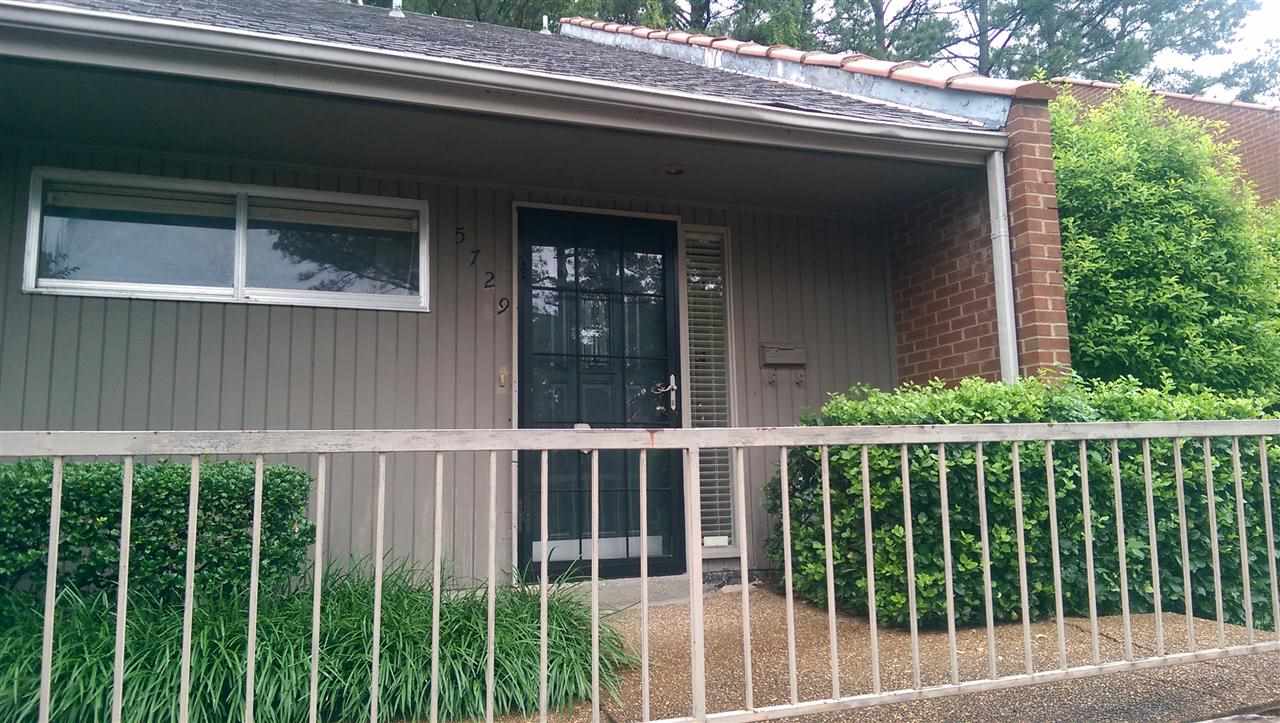 5729 Barfield Road, Unit 5729 Memphis, TN 38120 - Photo 2 of 25 Covered Front Entrance with Security Door.