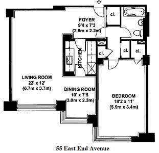 55 East End Avenue, Unit 9G Manhattan, NY 10028 - Photo 12 of 12