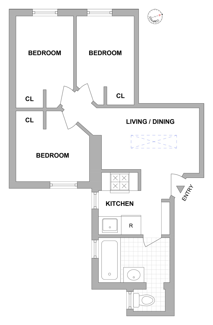 316 Mott Street, Unit 2F Manhattan, NY 10012 - Photo 8 of 8