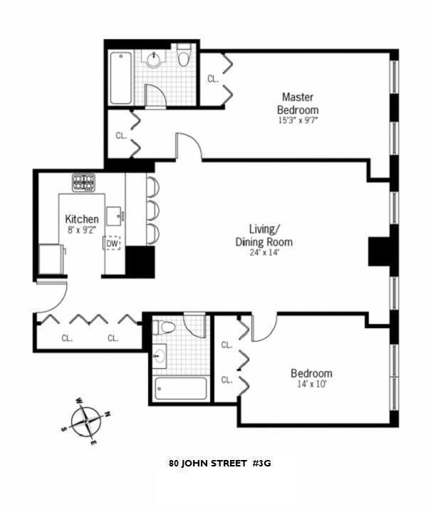 80 John Street, Unit 3G Manhattan, NY 10038 - Photo 7 of 7