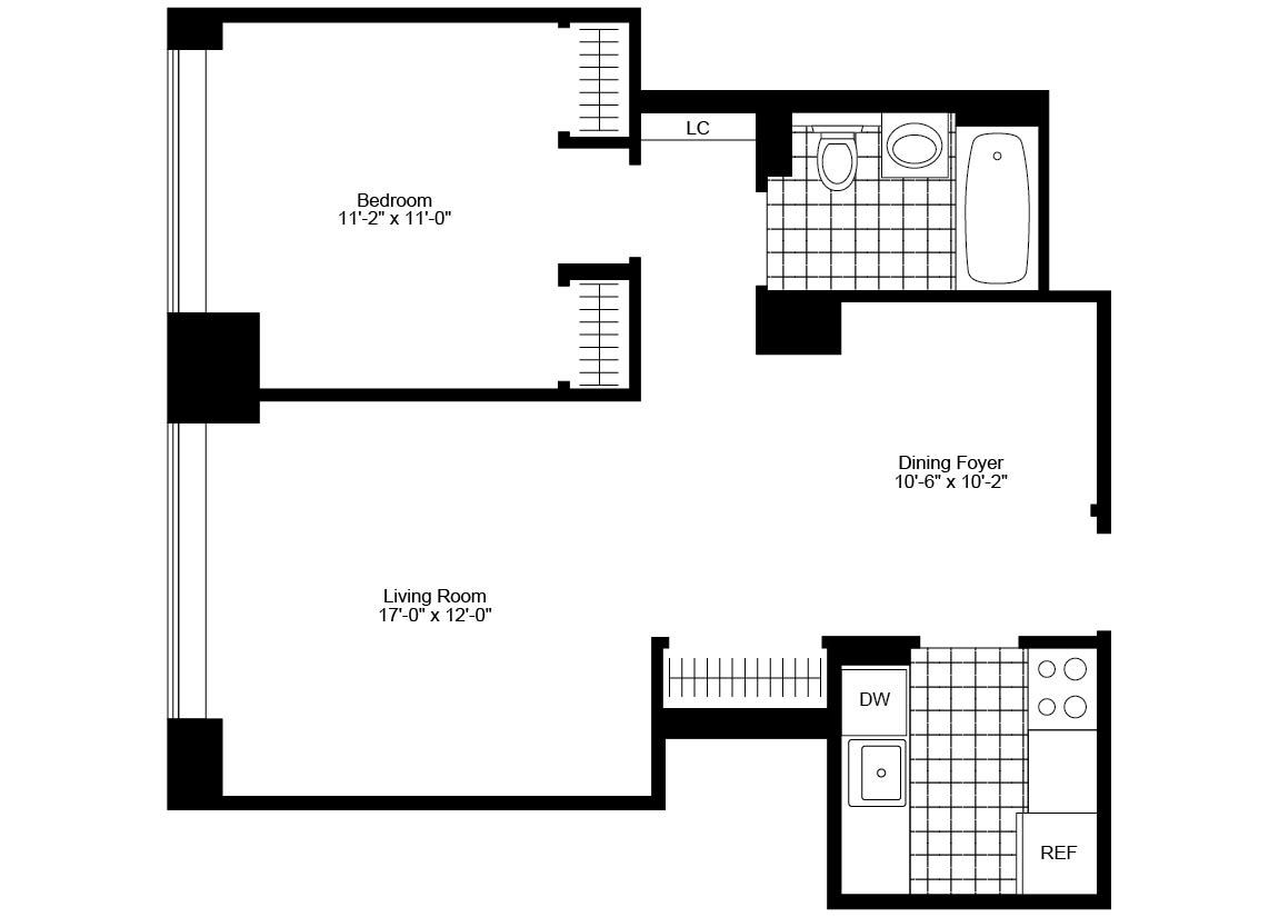 210 Warren Street, Unit 9F Manhattan, NY 10282 - Photo 7 of 7