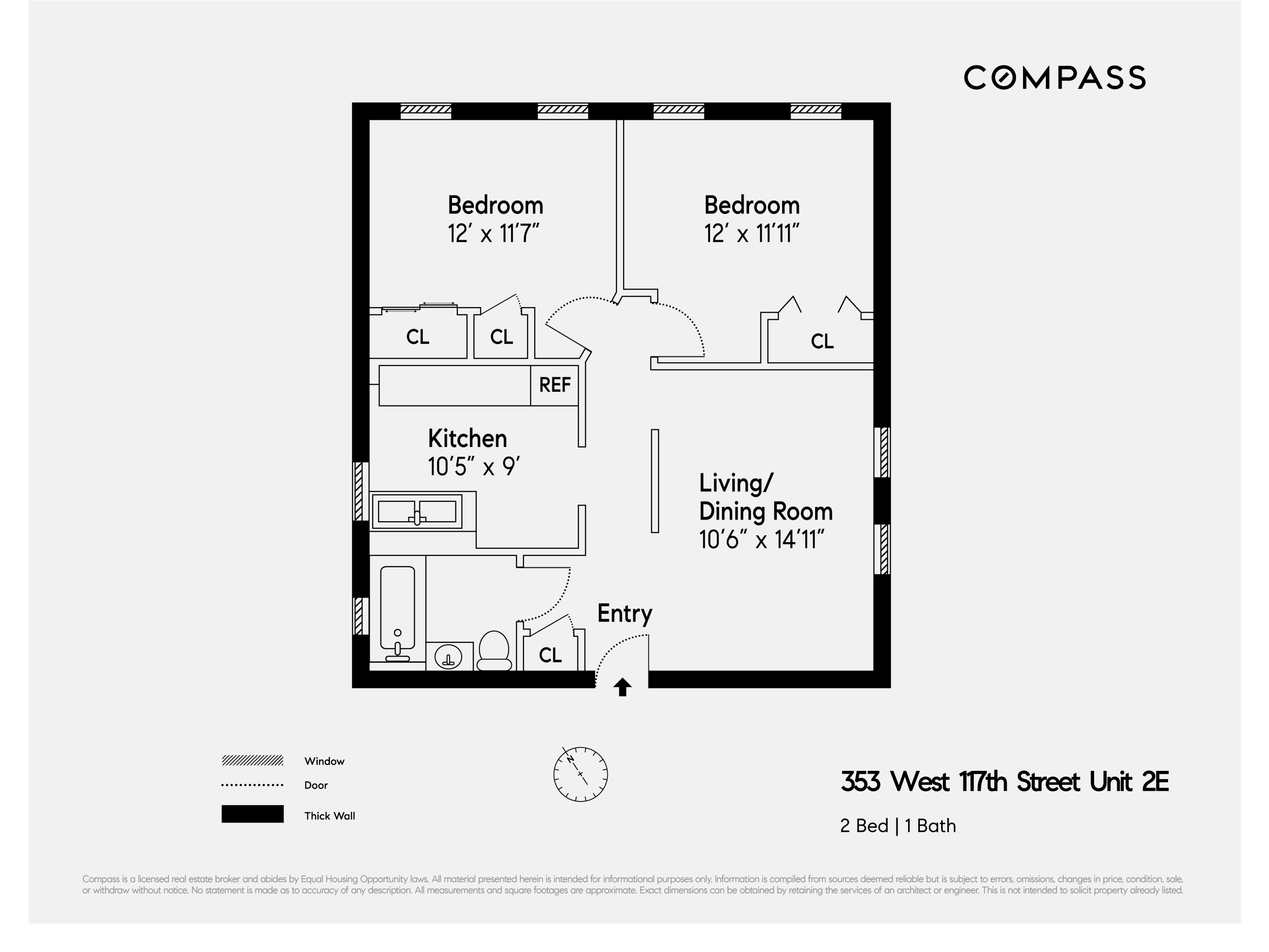 353 West 117th Street, Unit 2E Manhattan, NY 10026 - Photo 7 of 7