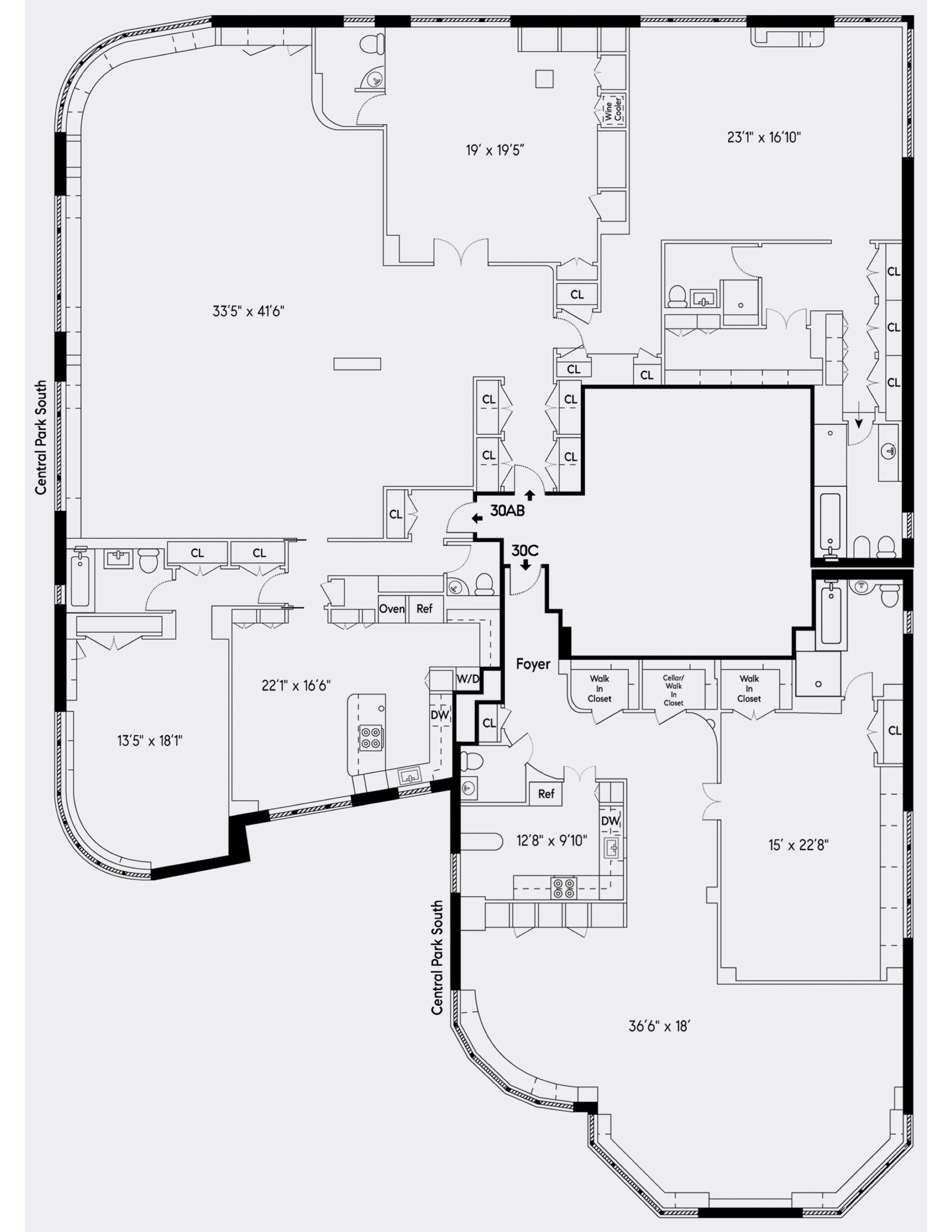 200 Central Park South, Unit 30ABC Manhattan, NY 10019 - Photo 24 of 24