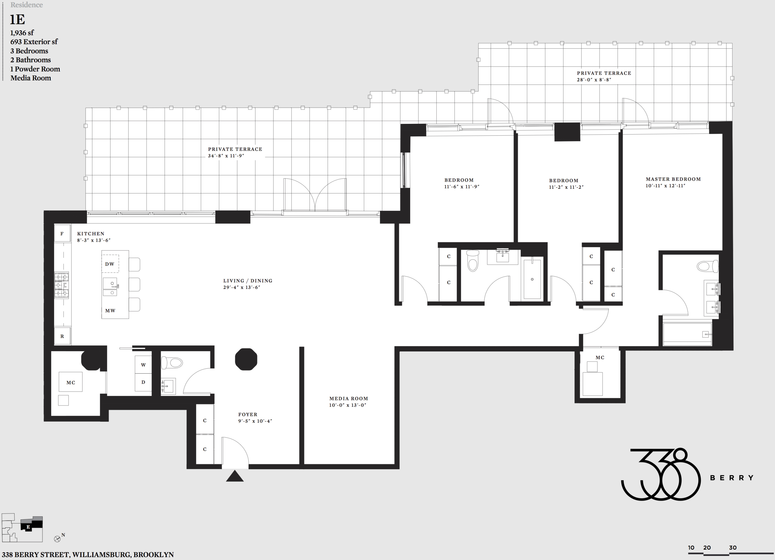 338 Berry Street, Unit 1E Brooklyn, NY 11249 - Photo 21 of 21