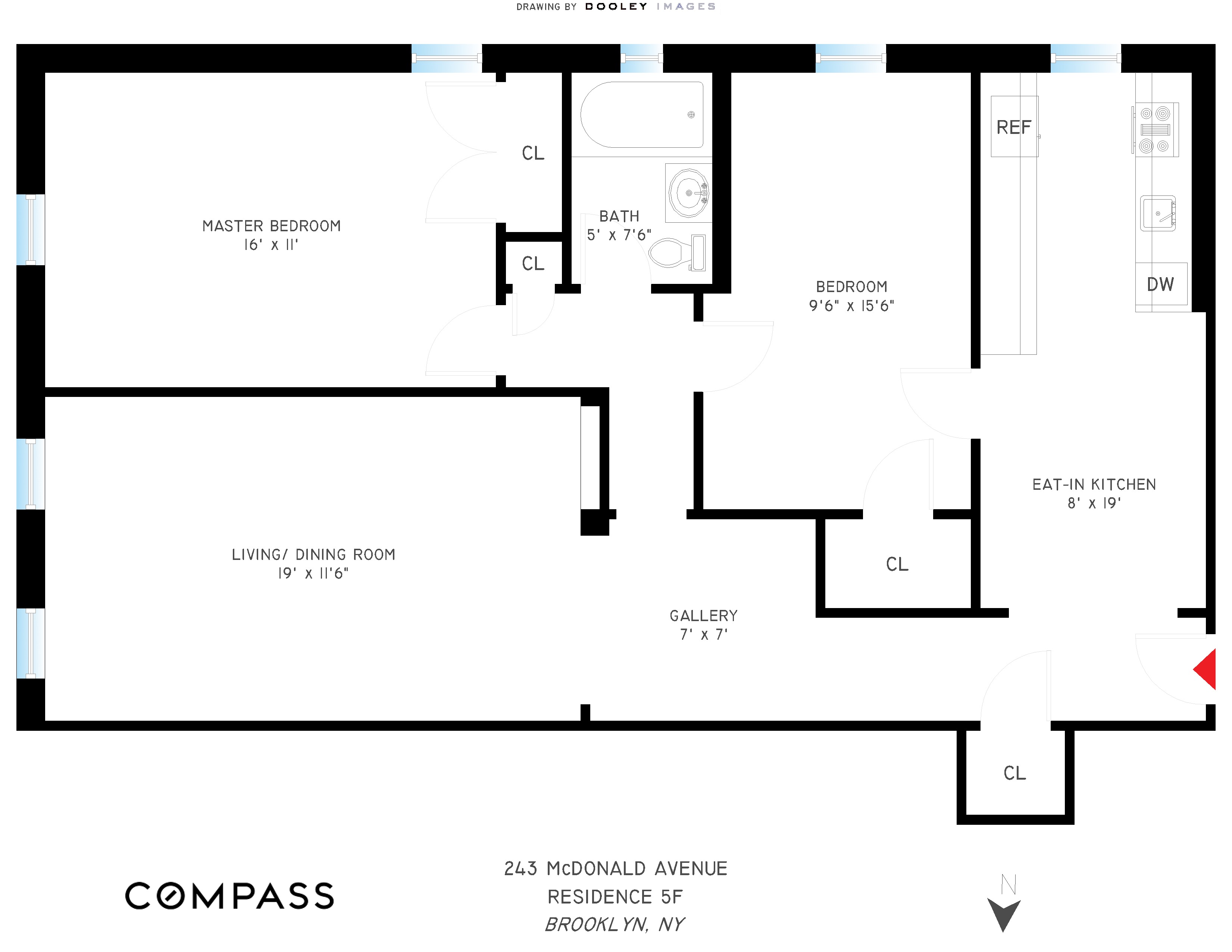 243 McDonald Avenue, Unit 5F Brooklyn, NY 11218 - Photo 7 of 7