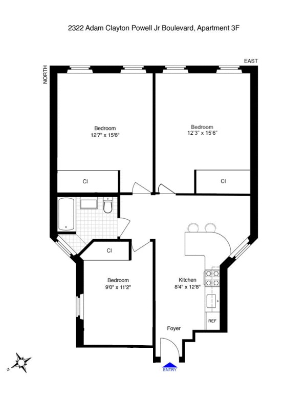 2322 Adam Clayton Powell Jr Boulevard, Unit 3F Manhattan, NY 10030 - Photo 7 of 7