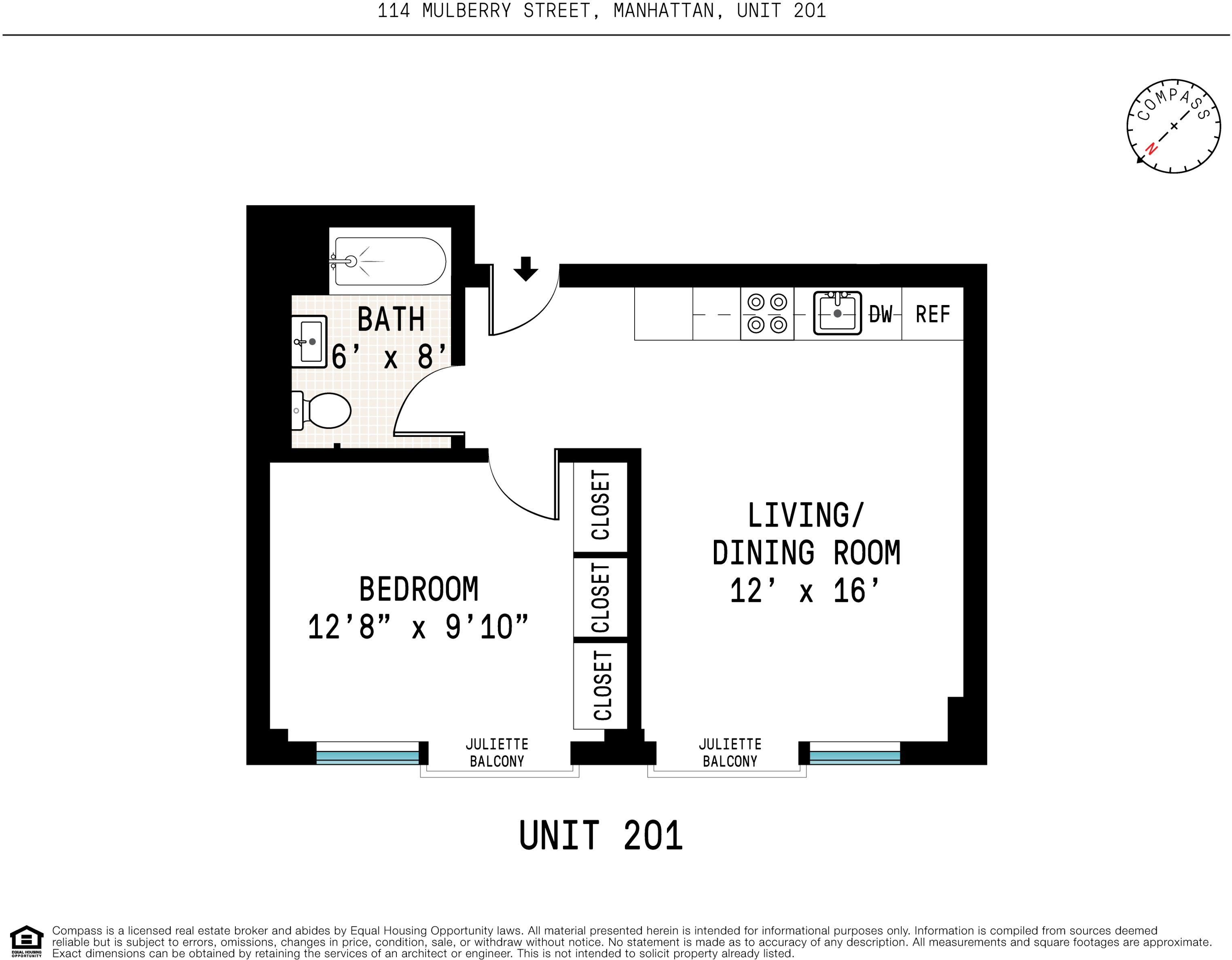 114 Mulberry Street, Unit 201 Manhattan, NY 10013 - Photo 7 of 7