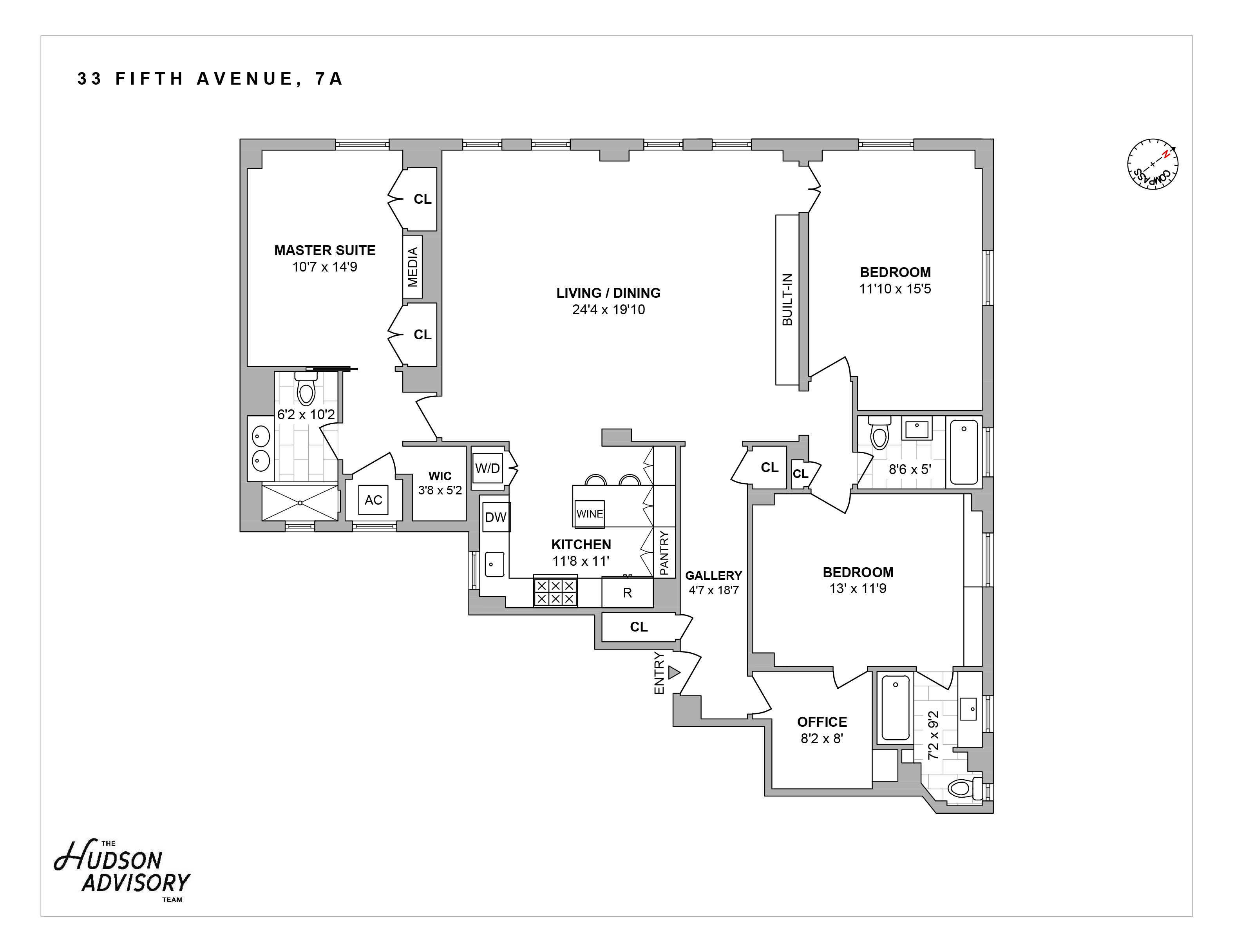 33 5th Avenue, Unit 7A Manhattan, NY 10003 - Photo 18 of 18