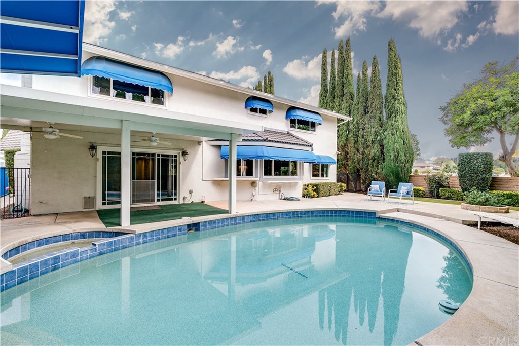 338 Purdy Avenue Placentia, CA 92870 - Photo 25 of 34 Beautiful solar heated, pebble finish pool and spa